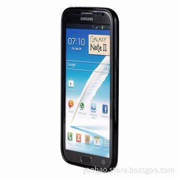 Protective Case for Samsung Galaxy NoteII N7100, Made of PC/TPU Material, with 1pc Screen Protector